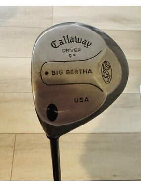 Lefty Callaway Big Bertha S2H2 Driver 9 Degree LH Graphite